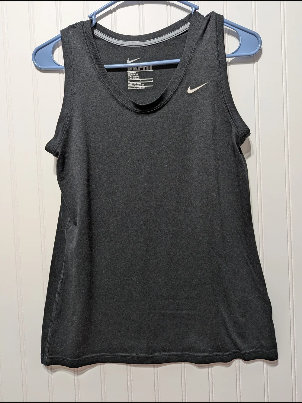 Nike Women's Black Dri-FIT Athletic Tank Top - Picture 2 of 4